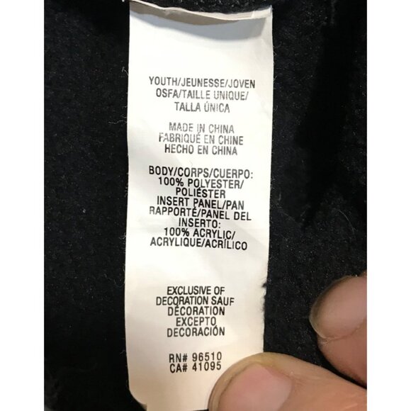 Under Armour Youth Black & Gray Pom Beanie Hat Gametime One Size - Picture 8 of 8